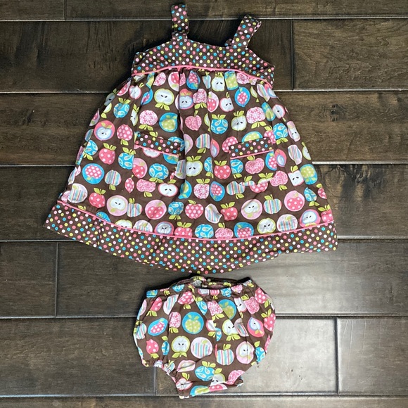 💜3/$15 Polka Tots Dress - Picture 1 of 7